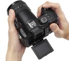 digitale camera lcd-scherm